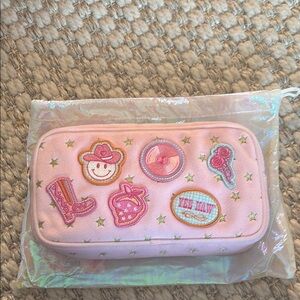 Stoney Clover Lane Pink Cosmetic Bag
